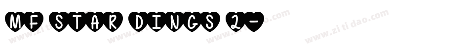 MF Star Dings 2字体转换